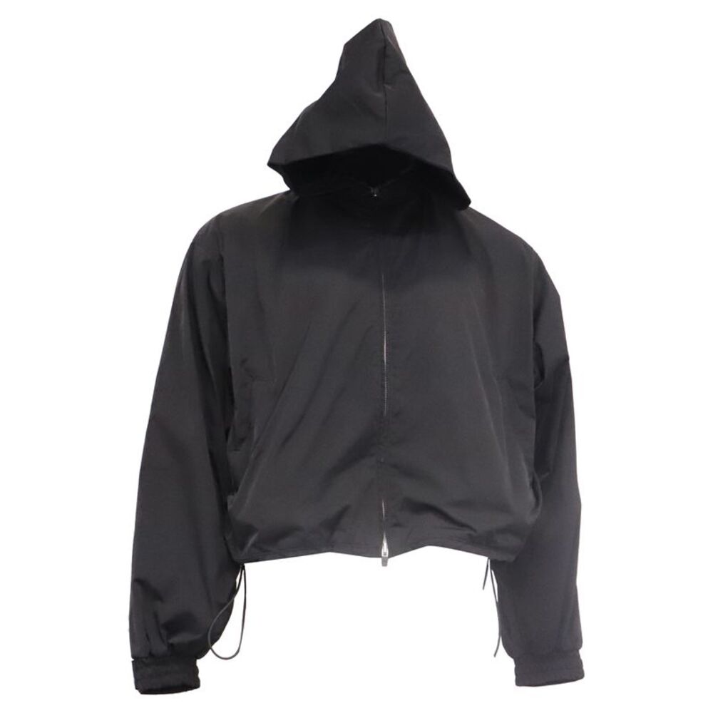 Fear Of God Hooded Jacket in Black Nylon